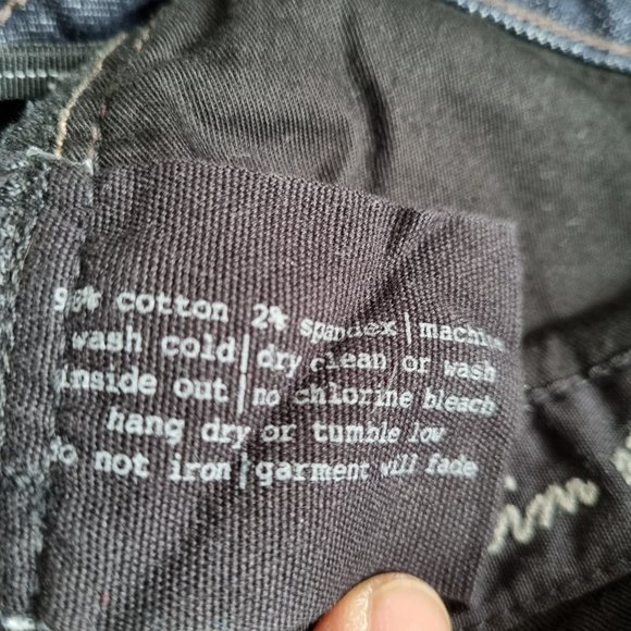 Club Monaco Ella Slim Straight Low Rise Dark Wash Denim Jeans Size 29 - Picture 7 of 7